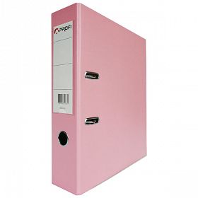 Папка-регистратор А4 K-PROFI ПВХ 50мм бледно-розовая